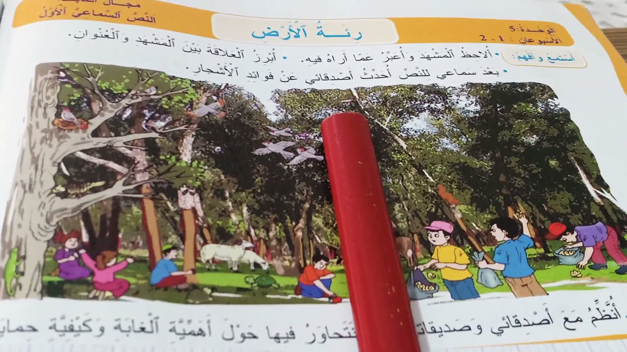 الفعل المضارع العربية لغتي