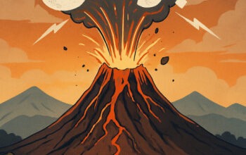 تقرير مدرسي عن البراكين | الأنواع والأسباب والآثار وطرق التخفيف