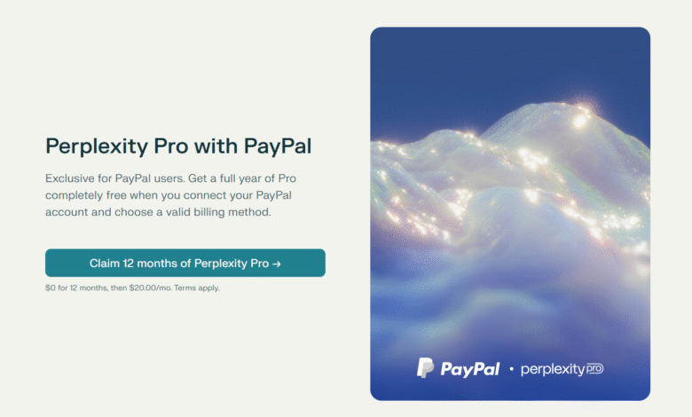 احصل على Perplexity Pro مجانًا لمدة عام + وصول مبكر لمتصفح Comet