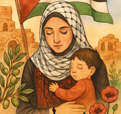 تعبير عن فلسطين قصير وجميل