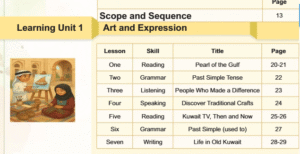 الوحدة الأولى: Art and Expression