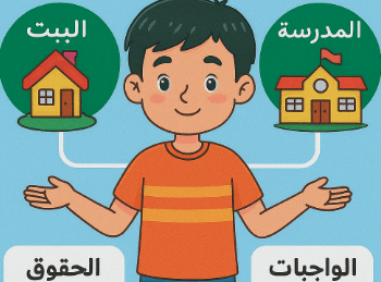 عرض شفوي: حقوقي وواجباتي في البيت والمدرسة