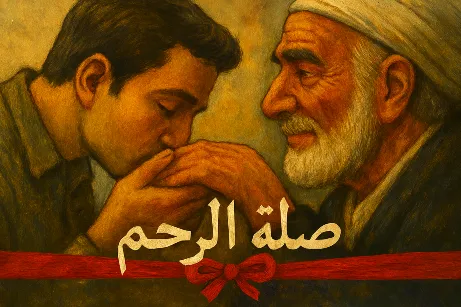 تعبير عن صلة الرحم للسنة الأولى متوسط