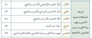 الوحدة الرابعة