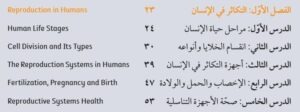 الفصل الأول التكاثر في الإنسان