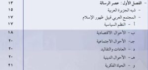 الفصل الأول: عصر الرسالة