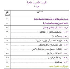 الوحدة الثانية