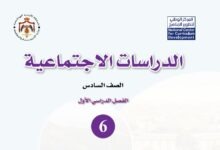كتب الصف السادس الأردن الفصل الدراسي الأول 2026