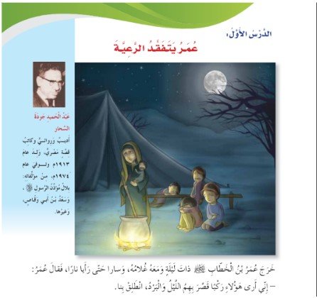 الدرس الأول: عمر يتفقد الرعية