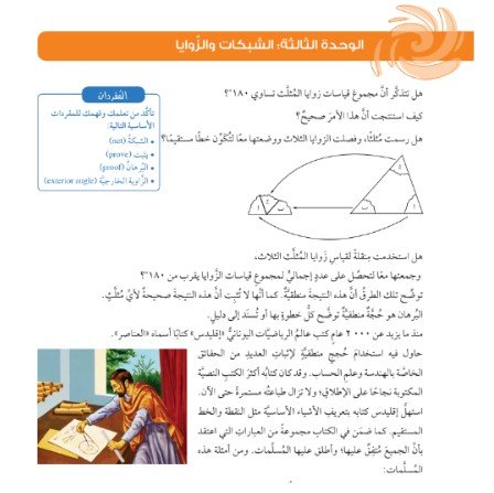 الفصل الثالث: الشبكات والزوايا