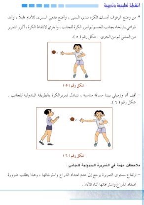 الفصل السادس: كرة اليد