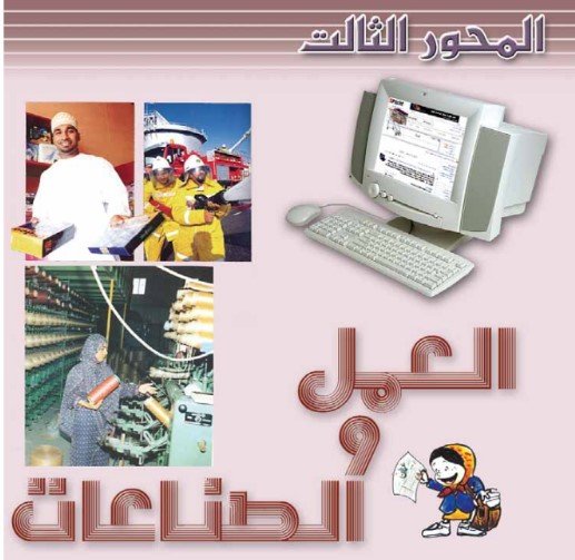 المحور الثالث: العمل والصناعات