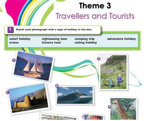 الوحدة الثالثة: Travellers and tourists