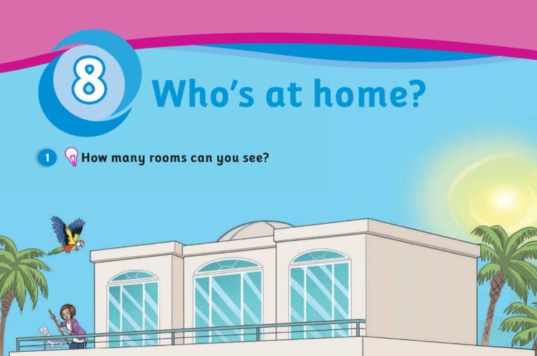 الوحدة الثامنة: Who's at home