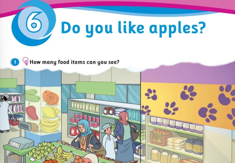 الوحدة السادسة: Do you like apples