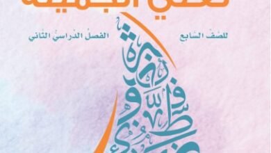 كتاب اللغة العربية لغتي الجميلة