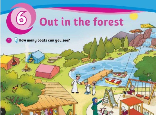 الوحدة السادسة: Out in the forest