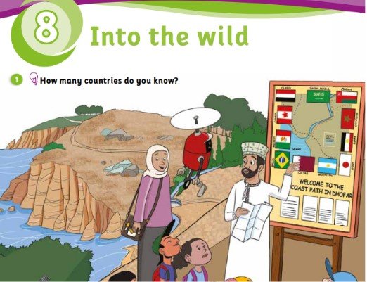 الوحدة الثامنة: Into the wild