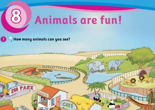 الوحدة الثامنة: Animals are fun