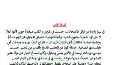 المرفأ الآمن – تعبير مؤثر عن دور الأم في النجاح والتفوق