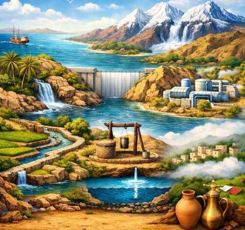 تقرير عن مصادر المياه في سلطنة عُمان