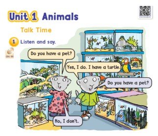 الوحدة الأولى:Animals