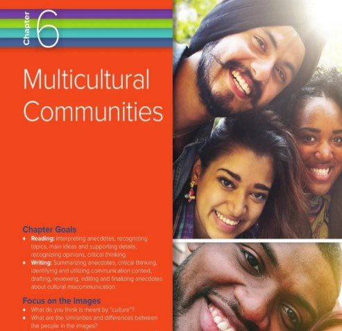 الوحدة السادسة: Multicultural Communities