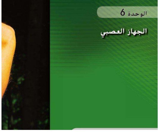 الوحدة السادسة: الجهاز العصبي