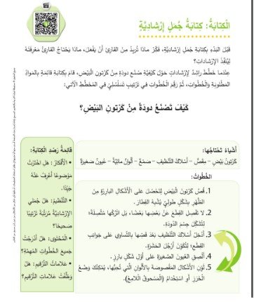 الفصل السابع: أعبر عن عالمي