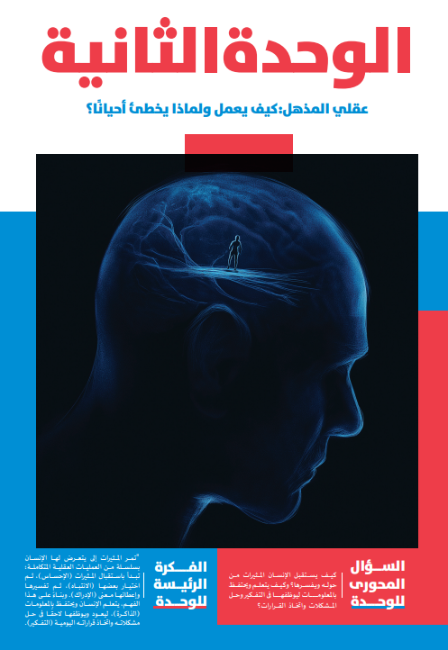 الوحدة الثانية: عقلى المذهل : كيف يعمل ولماذا يخطئ أحياناً ؟
