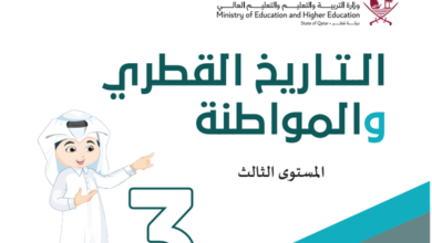 كتاب التاريخ القطرى والمواطنة المستوى الثالث للمرحلة الإبتدائية القطرية