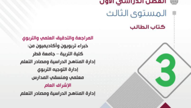 كتاب الدراسات الإجتماعية المستوى الثالث للمرحلة الإبتدائية القطرية