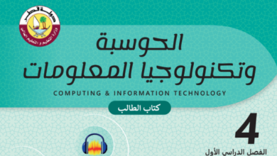 كتاب الحوسبة وتكنولوجيا المعلومات المستوى الرابع للمرحلة الإبتدائية القطرية