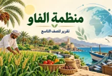تقرير عن منظمة الفاو للصف التاسع